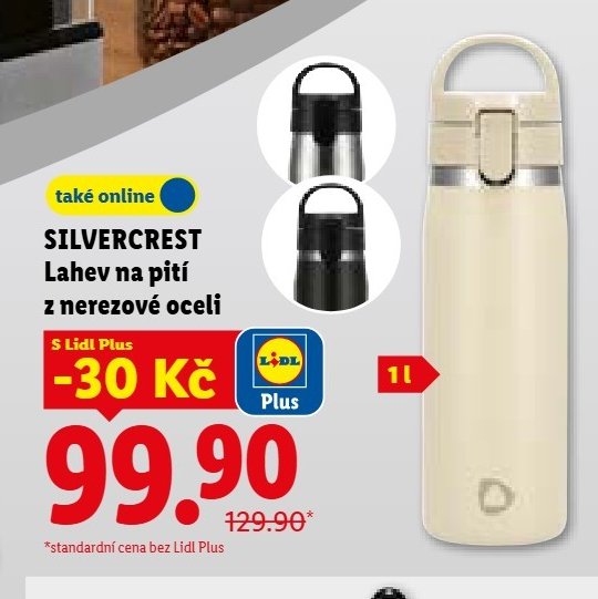 SILVERCREST Lahev na pití z nerezové oceli - Lidl aktualniletaky.eu