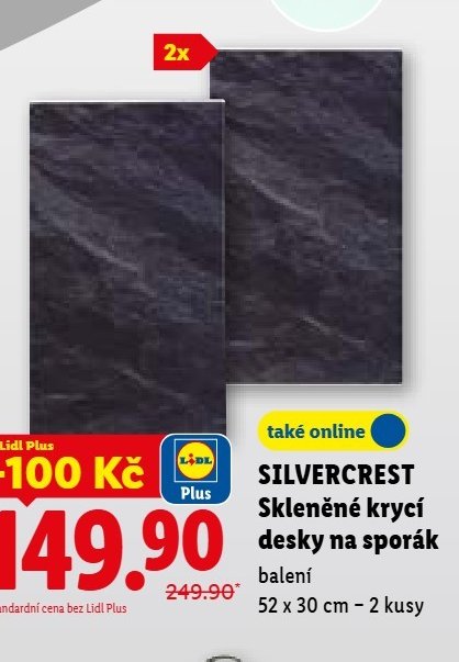 SILVERCREST Skleněné krycí desky na sporák - Lidl aktualniletaky.eu