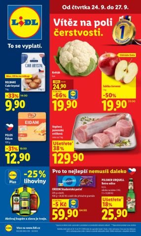 aktuální leták Lidl 24.9.2026-27.9.2026