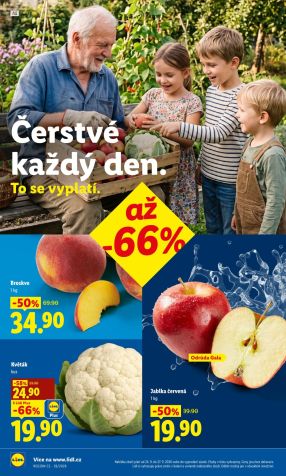 aktuální leták Lidl 24.9.2026-27.9.2026