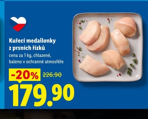 Kuřecí medailonky z prsních řízků