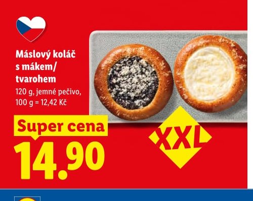 Máslový koláč s mákem/tvarohem