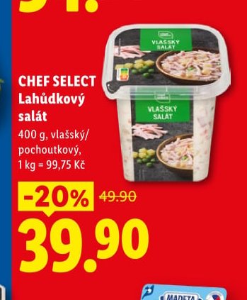 CHEF SELECT Lahůdkový salát