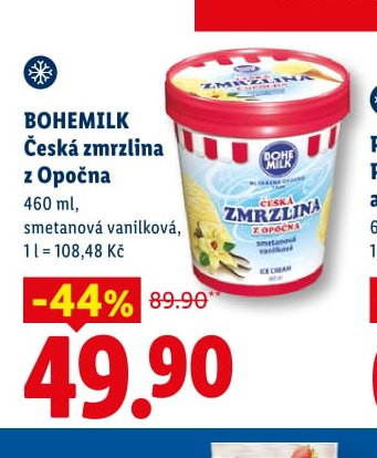 BOHEMILK Česká zmrzlina z Opočna
