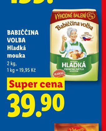 BABIČČINA VOLBA Hladká mouka