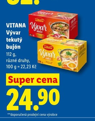 VITANA Vývar tekutý bujón