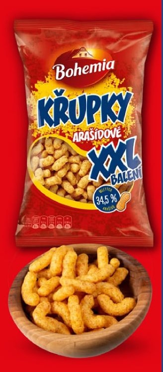 BOHEMIA Arašídové křupky