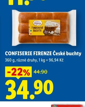 CONFISERIE FIRENZE České buchty