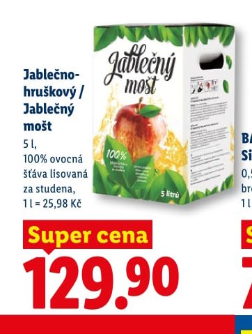 Jablečno-hruškový / Jablečný mošt