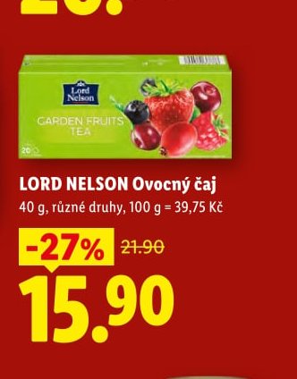 LORD NELSON Ovocný čaj