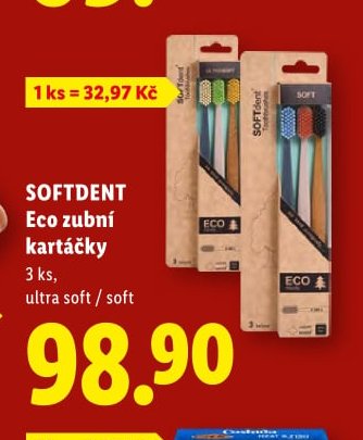 SOFTDENT Eco zubní kartáčky