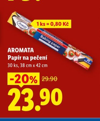AROMATA Papír na pečení