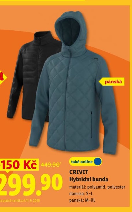 CRIVIT Hybridní bunda