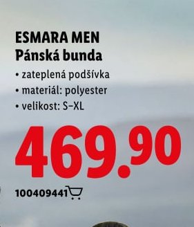 ESMARA MEN Pánská bunda