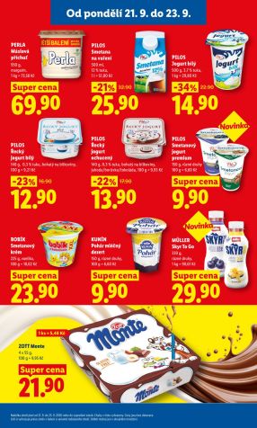aktuální leták Lidl 21.9.2026-23.9.2026
