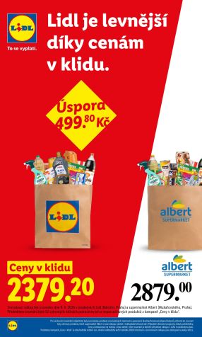 aktuální leták Lidl 21.9.2026-23.9.2026