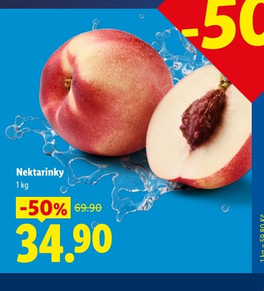 Nektarinky 1 kg
