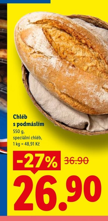 Chléb s podmáslím