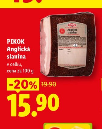 PIKOK Anglická slanina