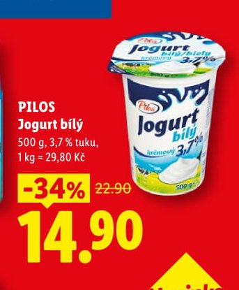 PILOS Jogurt bílý