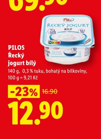PILOS Řecký jogurt bílý