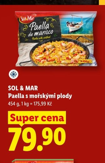 SOL & MAR Paella s mořskými plody