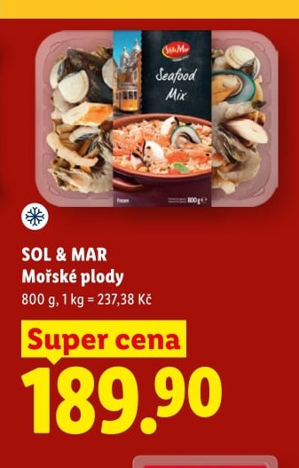 SOL & MAR Mořské plody