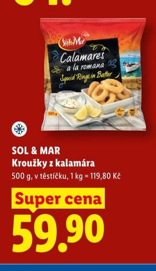 SOL & MAR Kroužky z kalamára