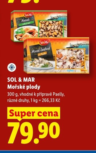 SOL & MAR Mořské plody