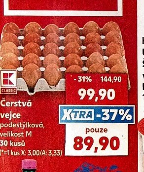 Čerstvá vejce