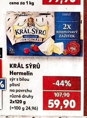KRÁL SÝRŮ Hermelín