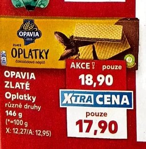 OPAVIA ZLATÉ Oplatky