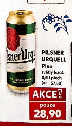 PILSNER URQUELL Pivo