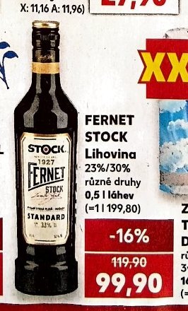 FERNET STOCK Lihovina