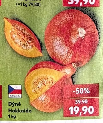 Dýně Hokkaido