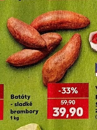 Batáty - sladké brambory