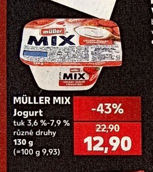MÜLLER MIX Jogurt