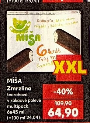MÍŠA Zmrzlina