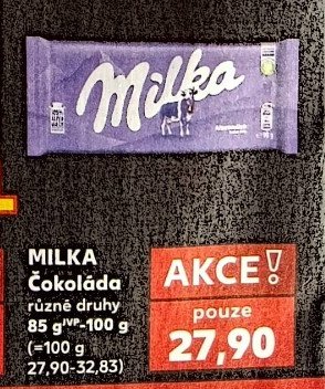 MILKA Čokoláda