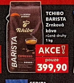 Tchibo Barista zrnková káva