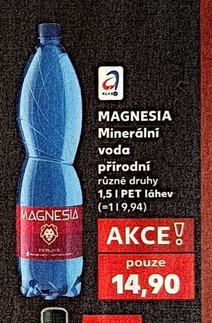 Magnesia minerální voda