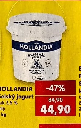 HOLLANDIA Selský jogurt