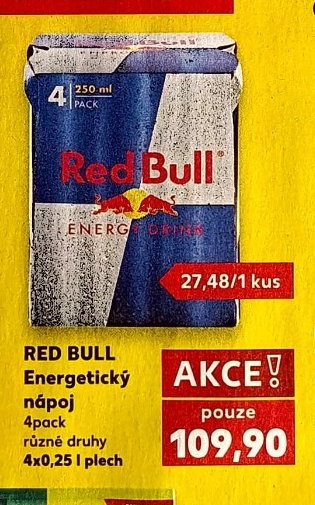 RED BULL Energetický nápoj