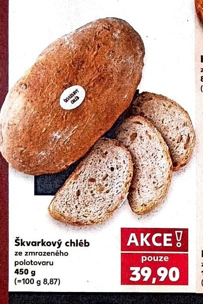Škvarkový chléb