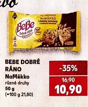 BeBe Dobré ráno NaMěkko