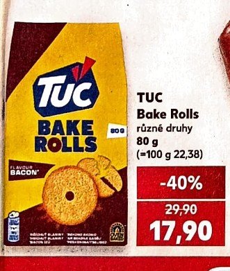 Tuc Bake Rolls