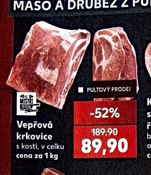 Vepřová krkovice