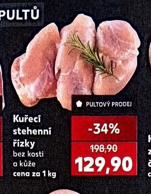 Kuřecí stehenní řízky
