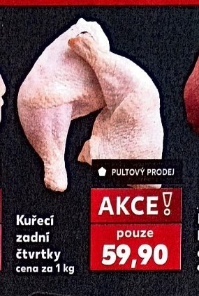 Kuřecí zadní čtvrtky