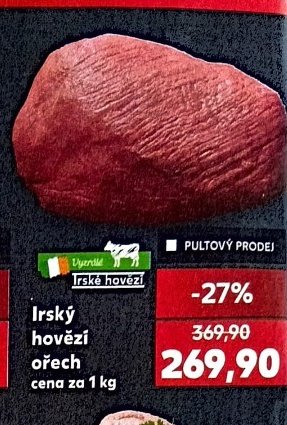 Irský hovězí ořech